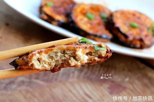 换个新吃法,把肉塞进它里面,好吃极了