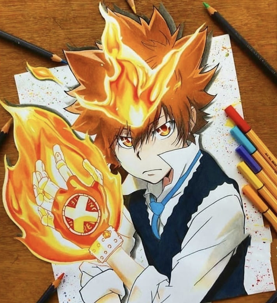 寄生獸|火焰迸發，特效十足，二次元中爆燃的場景與三次元畫技的完美結合