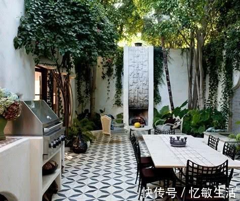 花园|15个私家小院花园设计,聚三两知己共饮,享受慢调生活