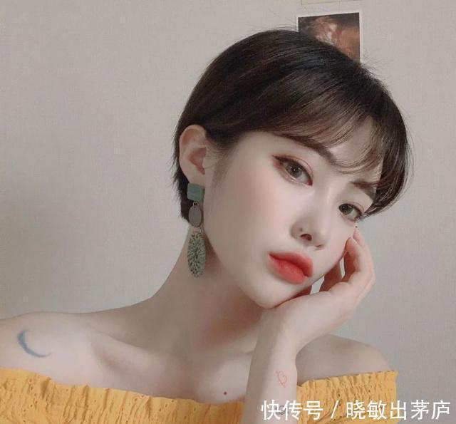 精灵|超显气质的短发,看久了真的会上瘾,这也太美了