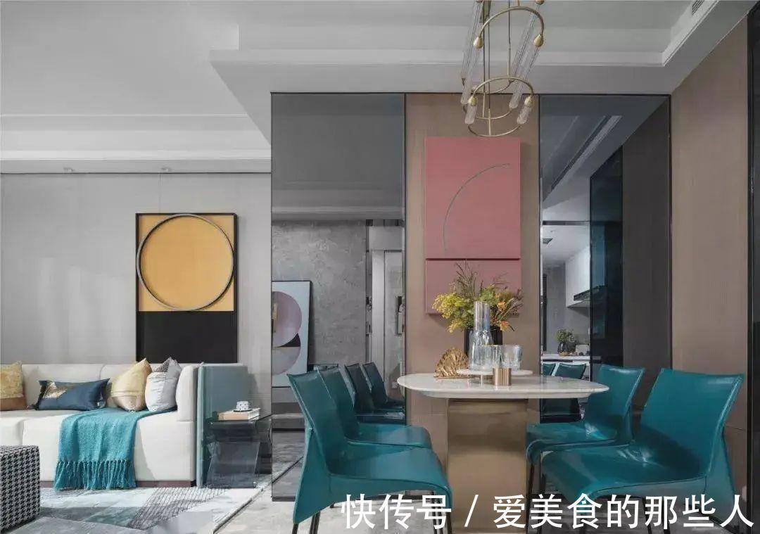 一米阳光|90㎡高级灰新房,软装配色超赞,一入门就被吸引!