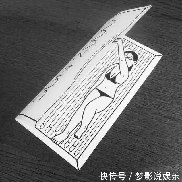 一只笔#歪果仁脑洞大开,把一张A4纸玩成这样,进来膜拜!!