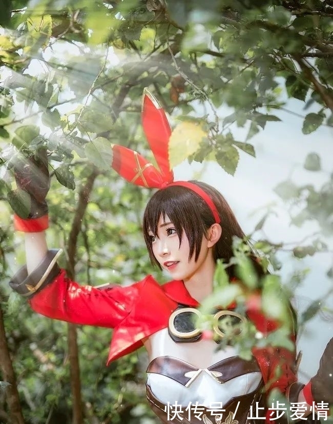 原神|原神安柏cosplay，骑士怎么可以这么可爱！