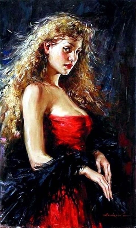 布良斯克!俄罗斯艺术家安德鲁阿特罗申科拉丁风情画