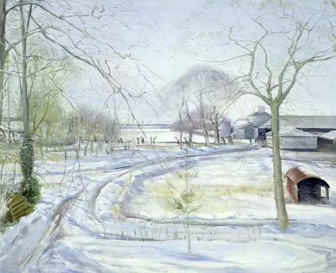 陌上花开!英伦风情的陌上花开——蒂莫西·伊斯顿的风景油画