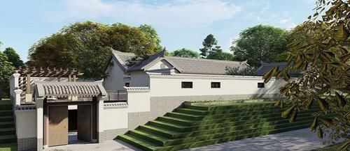 黛瓦|牛75万自建最美四合院,白墙黛瓦,庭院幽深,堪称传世之院