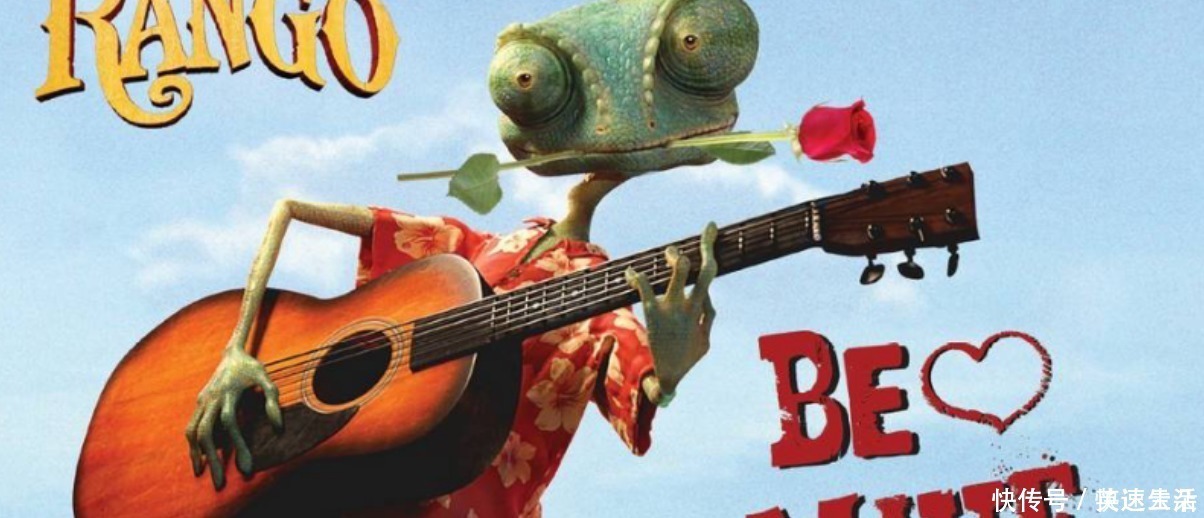 童话故事|动漫《兰戈》充满西部风情调调的配乐下的沙漠童话故事