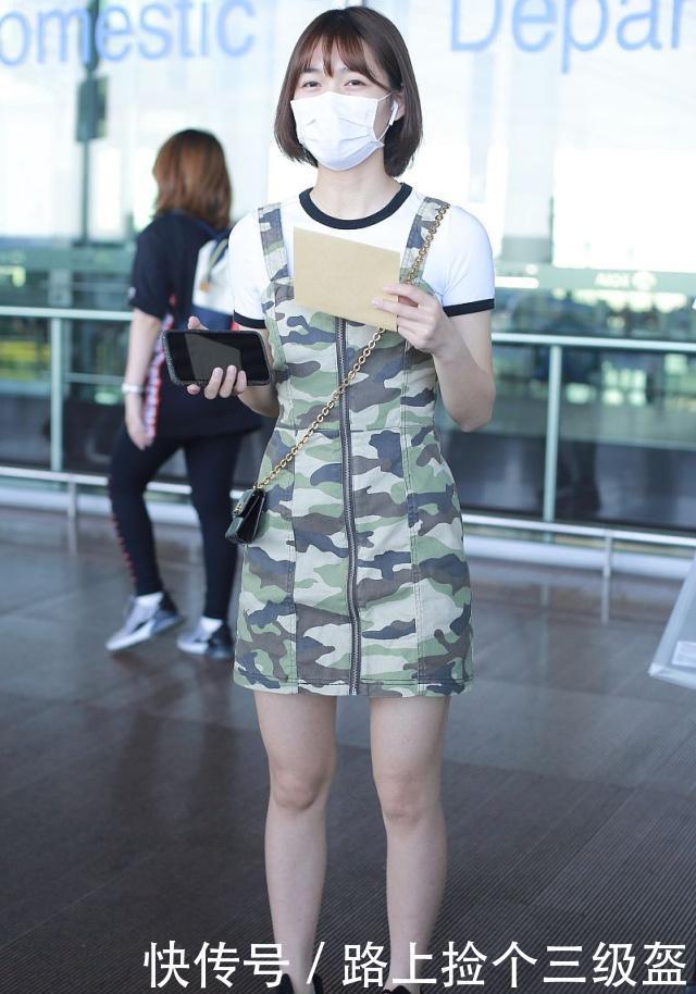 青春美少女|段奥娟终于换发型,剪波波头减龄显脸小,夏季这款发型很适合!