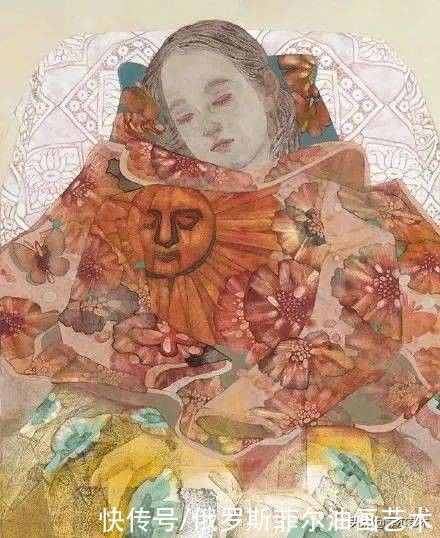 敦煌莫高窟|日本最优秀的青年女岩彩画家,她的作品太美了