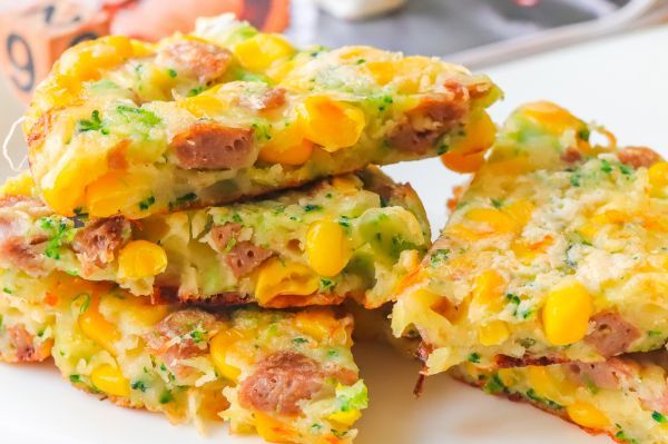 一上桌就被哄抢，这道肉丸玉米饼的诱惑我跪服