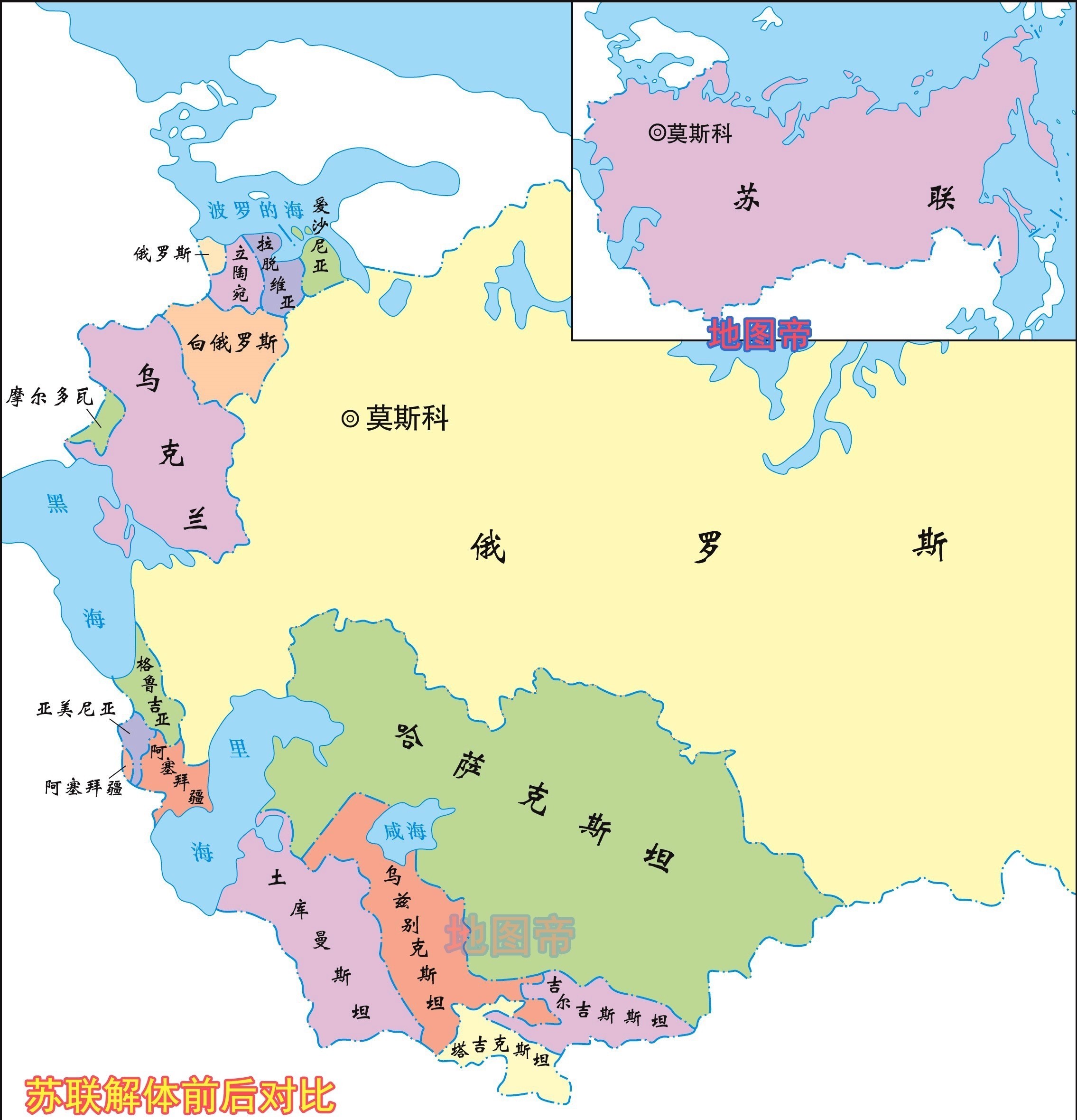 美国|二战后的德国,为什么分成西德和东德两个国家?
