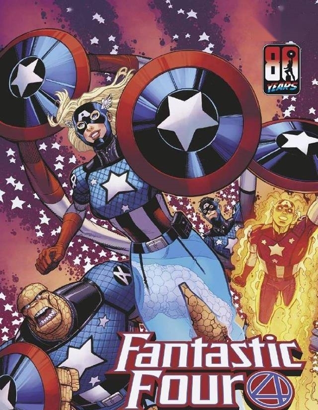 变体|「美国队长」诞辰80周年纪念变体封面公开