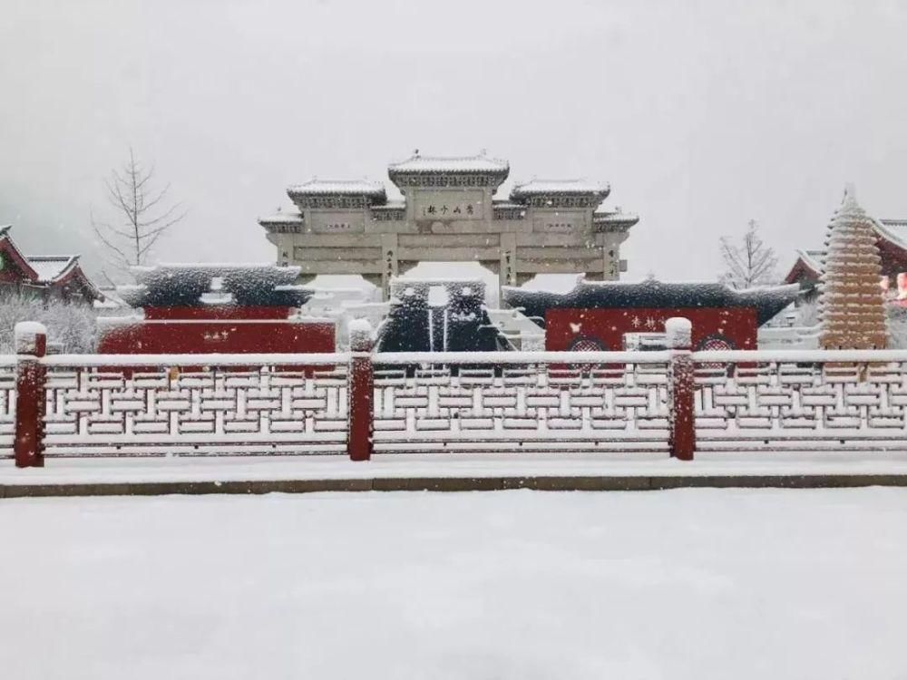 亮相|嵩山雪景亮相央视！