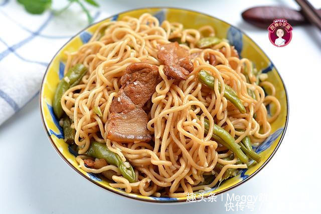 入味|豆角焖面,直接焖还是先煮面都不对!用这招,根根干香入味
