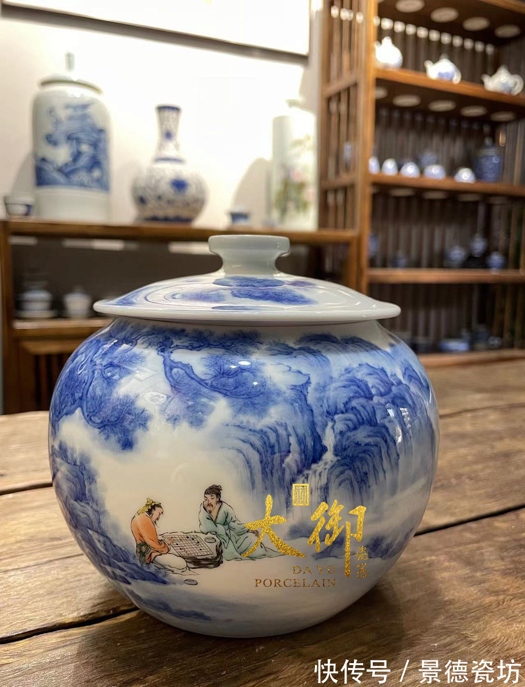 手工瓷#大御瓷器余浪——非遗传人承古艺,匠心守护手工瓷!