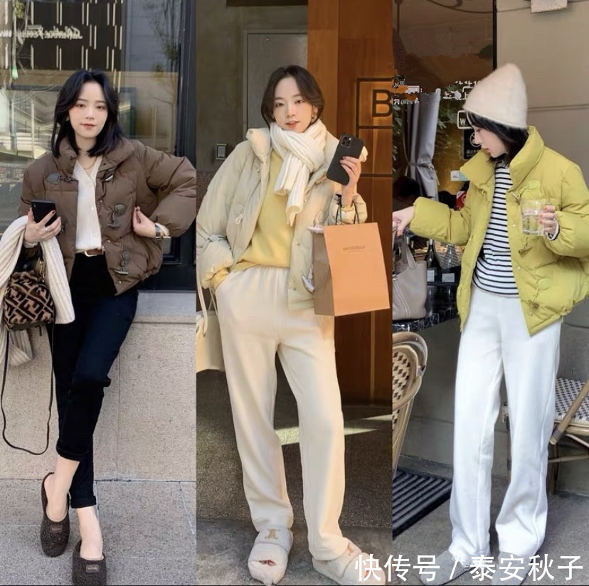 外套 今年冬天火了一种穿法:叫“外套+半身裙/裤”,温暖好看,好美啊