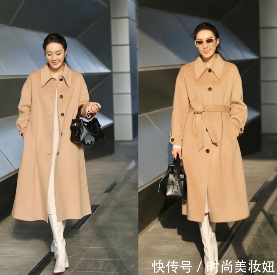 大衣|论大衣“显贵”穿搭,就服这位40岁素人博主,高级实用又提升气质