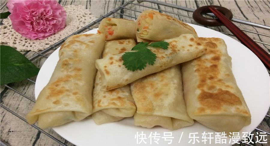 土豆丝卷饼|土豆丝卷饼,经典美味,吃上去很享受