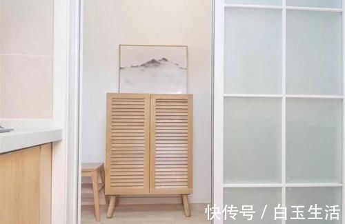 三口之|参观了她的90㎡新家,我被治愈了,入户日式风,幸福的三口之家