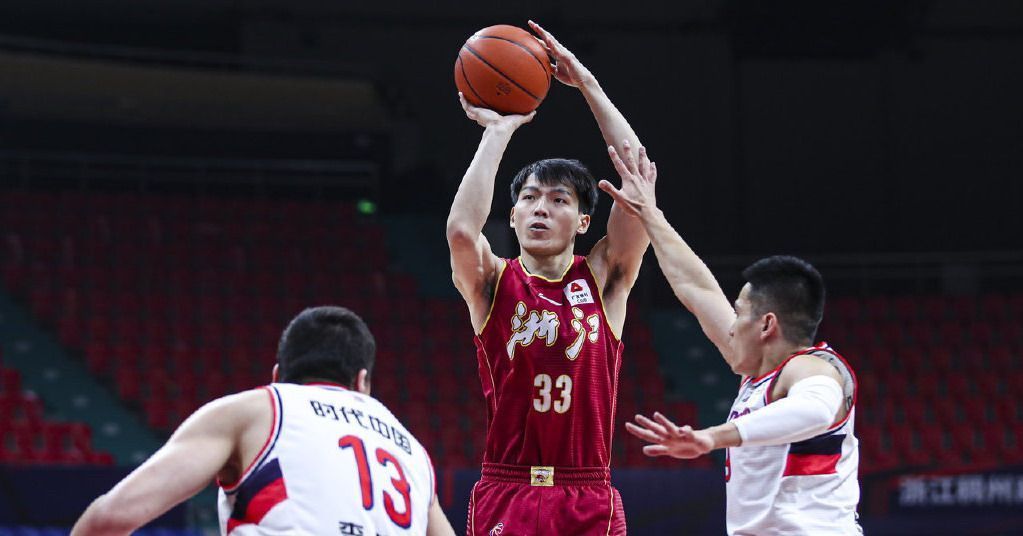 浙江广厦|CBA第20轮本土最佳阵容,榜眼秀狂砍40分!1位悍将让林书豪0得分