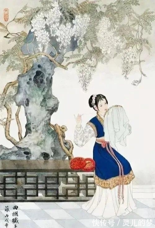 彭连熙$贾维泽:品读彭连熙工笔仕女画——连熙笔端画,万人手中风!