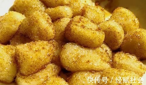 教你在家做糯米果，不煎不油炸，口感软糯，甜甜的好好吃