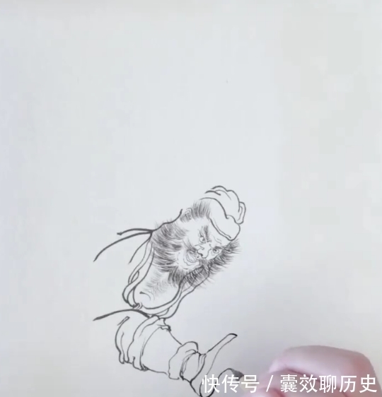 美术生画梁山好汉,笔法犀利惊呆众人,网友:别拉我,跪着舒服