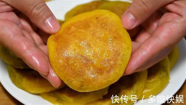 馅料|南瓜饼里加点豆沙，口感丰富，香甜又软糯，做法简单零难度