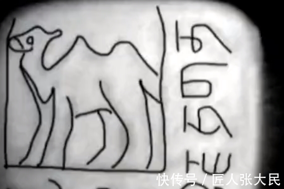血渭一号墓&血渭一号墓中出土一枚“骆驼印”,可是旁边的印文,究竟写的是啥