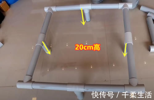 pvc管|外国达人用PVC管做张单人床,承重200斤比成品床结实,真会省钱