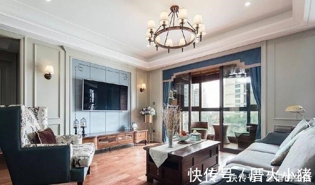 优雅|130㎡现代美式,简约的优雅,好精致!130㎡现代美式,简约的优雅,好精致!