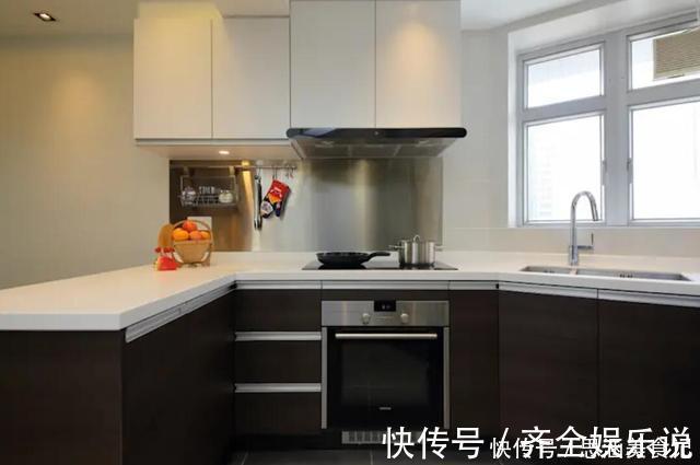 墙面|93平夫妻俩住了10年，厨房几乎空无一物，进门还以为是重新买的房