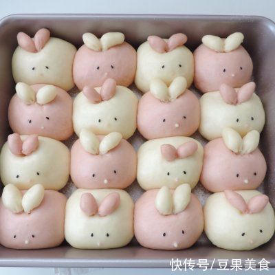 山药|#奈特兰草饲营养美味#可爱的小兔子面包