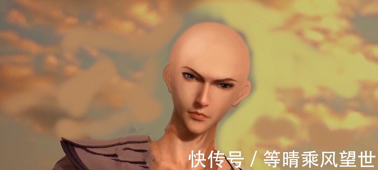 唐三|斗罗大陆动漫:唐三光头会是什么样子?两张图片给出了答案