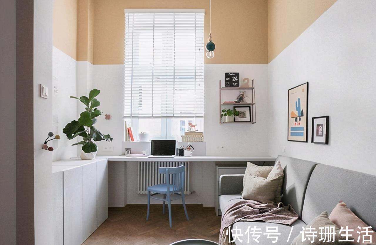 小公寓|女孩的23㎡小公寓,卧室挑高释放室内空间,玄关花墙有个性,超美