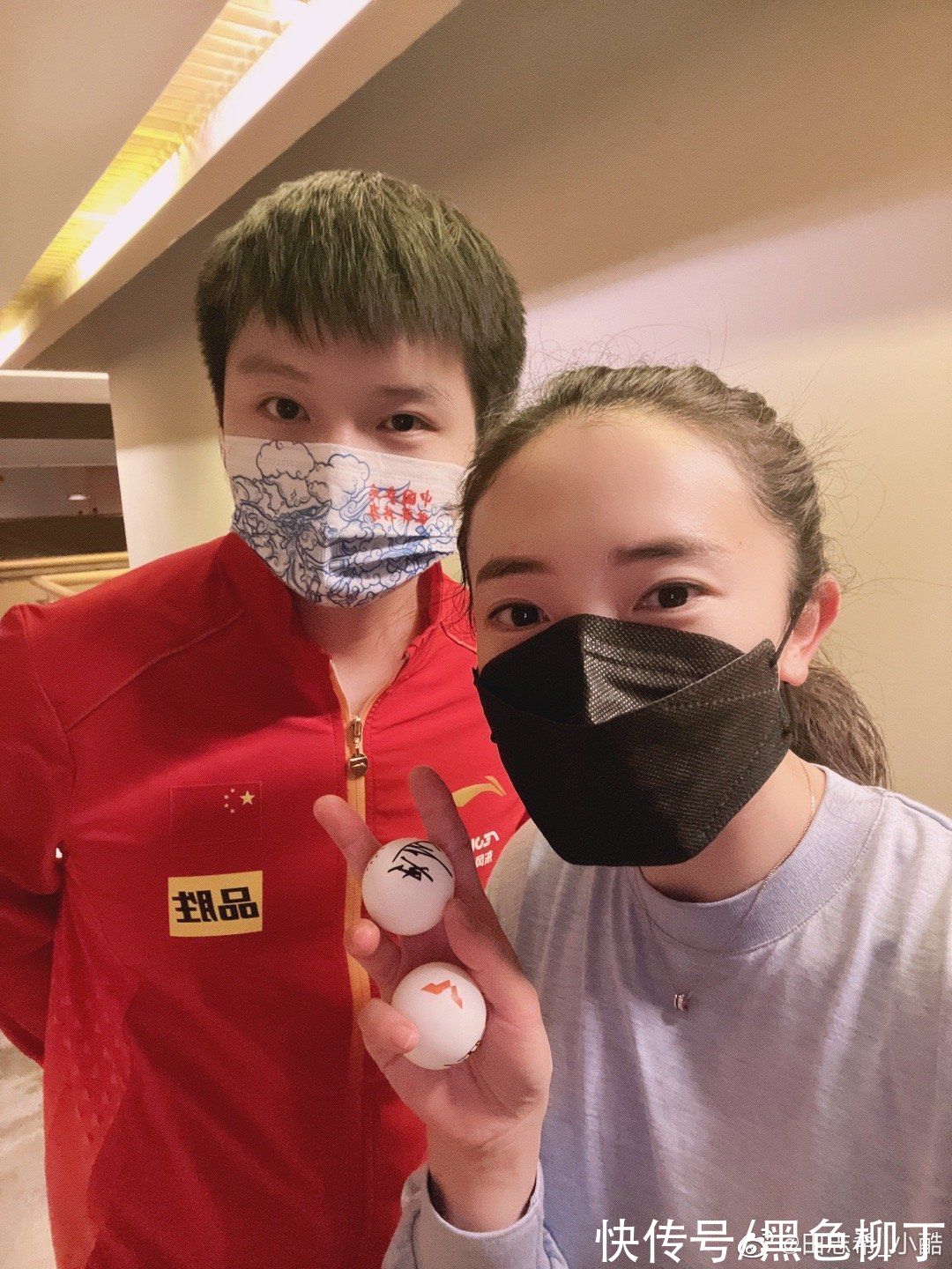国乒|国乒人气旺!继日乒女神追马龙后,韩乒女神追星樊振东:实现梦想
