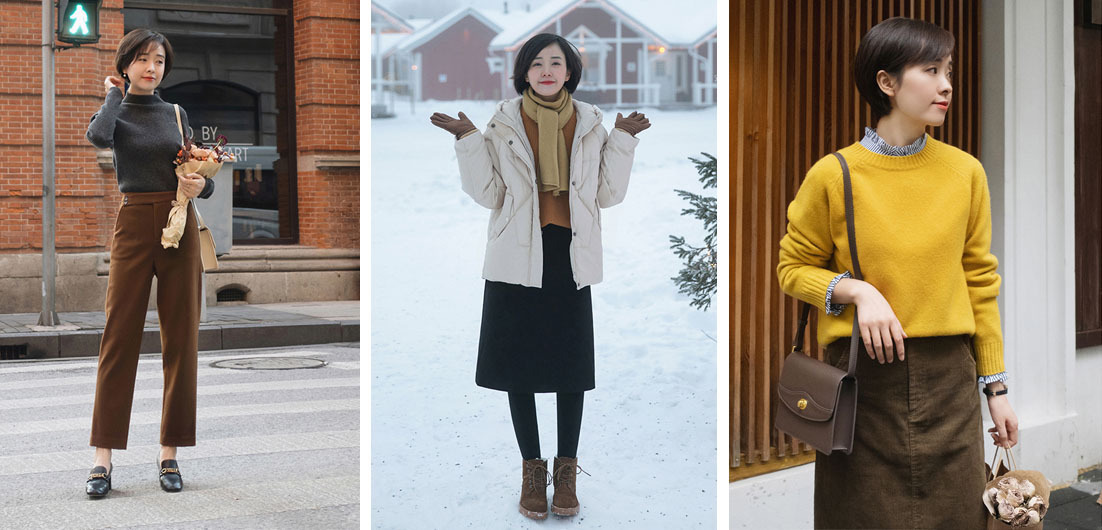 搭配|小个子穿对了才会显高,参考这位身高仅158的时尚主,美很简单