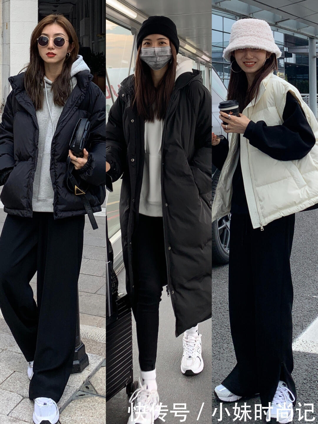 黑色+灰色=低调的高级感穿搭,18套黑灰叠穿示范,时髦不挑人