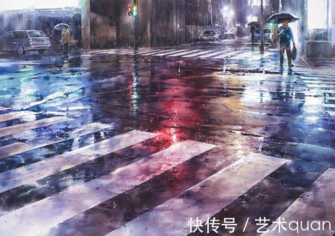 常胜将军&中国青年画家林经哲水彩画作品赏析