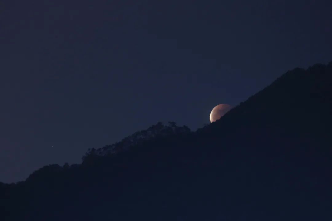 满城 “超级月全食”全程回放，漳州满城“追月人”~