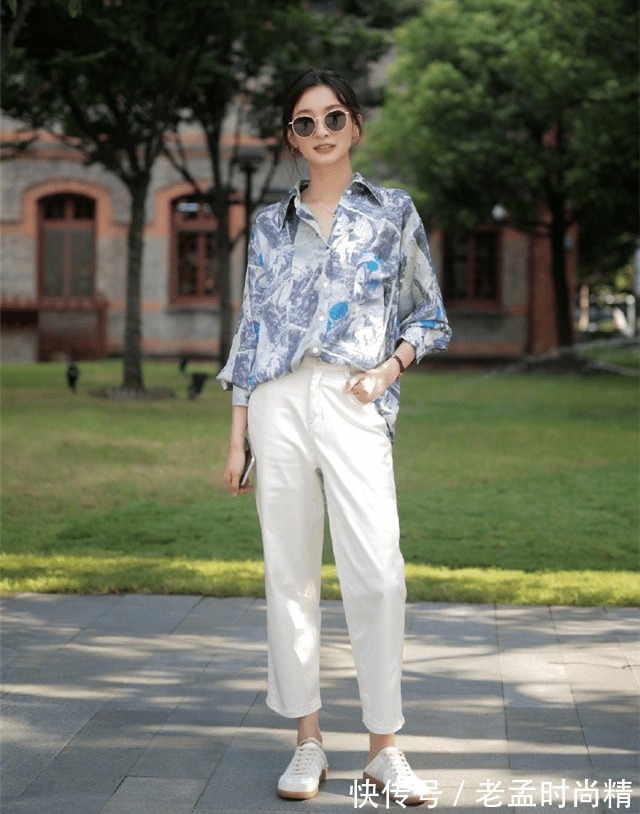 高跟鞋|白裤子可别乱穿,一不小心就尴尬又显胖