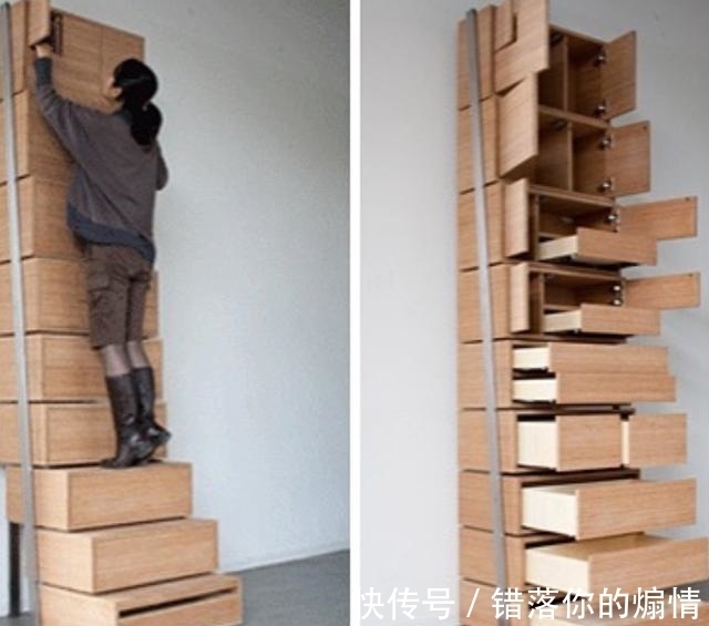 椅子|22个巧妙到爆的家居设计，设计师简直是天才啊！