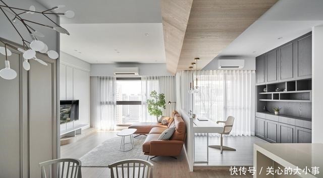 木格栅|明明只有89㎡,她家咋就装修得这么大气高级一进门就被吸引!