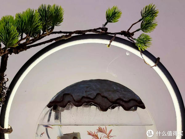 流水转运，遇水则发，讲究人一定要看下这款魔鱼水月洞天摆件鱼缸