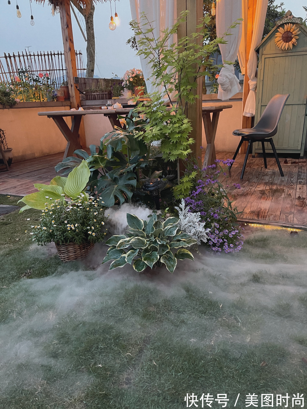 小院|80㎡最美乡村别墅小院，全由自己亲手布置设计，超有成就感