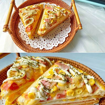 芝士玉米三明治