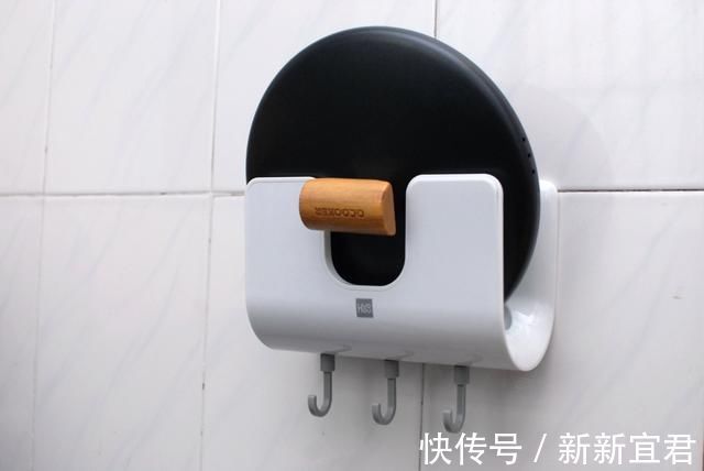 抗菌|抗菌、免钉上墙、可拆洗，收纳好帮手：火候抗菌厨房置物三件套