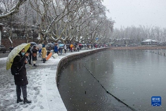 赏雪|杭州：雪落西湖