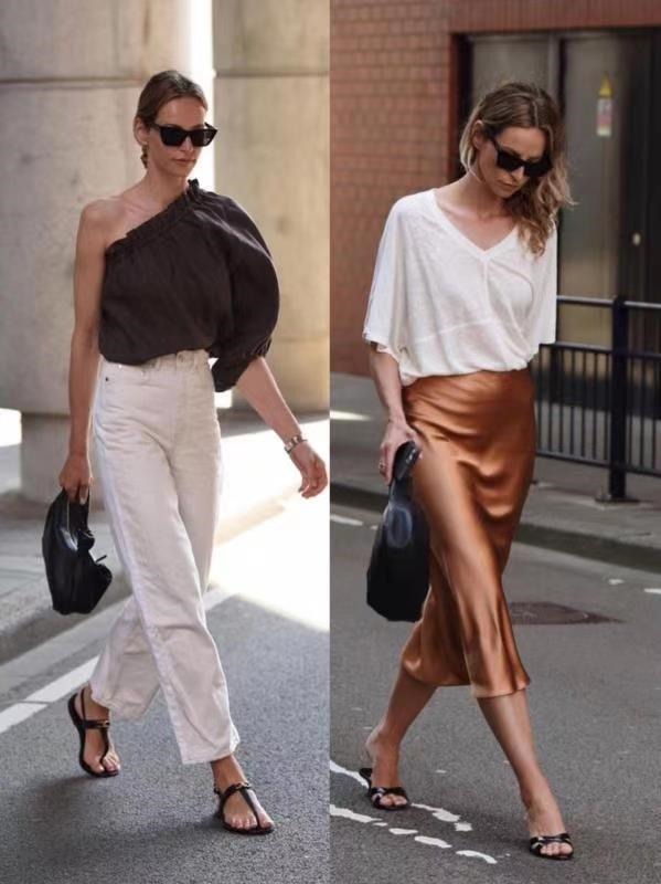 搭配|简单的基础色穿搭也可以很好看,简约又不失设计感,美得高级时髦