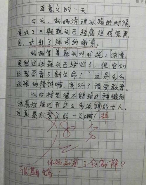 逗得|小学生作文《天命不可违》走红，一句逆天而行，逗得老师捧腹大笑